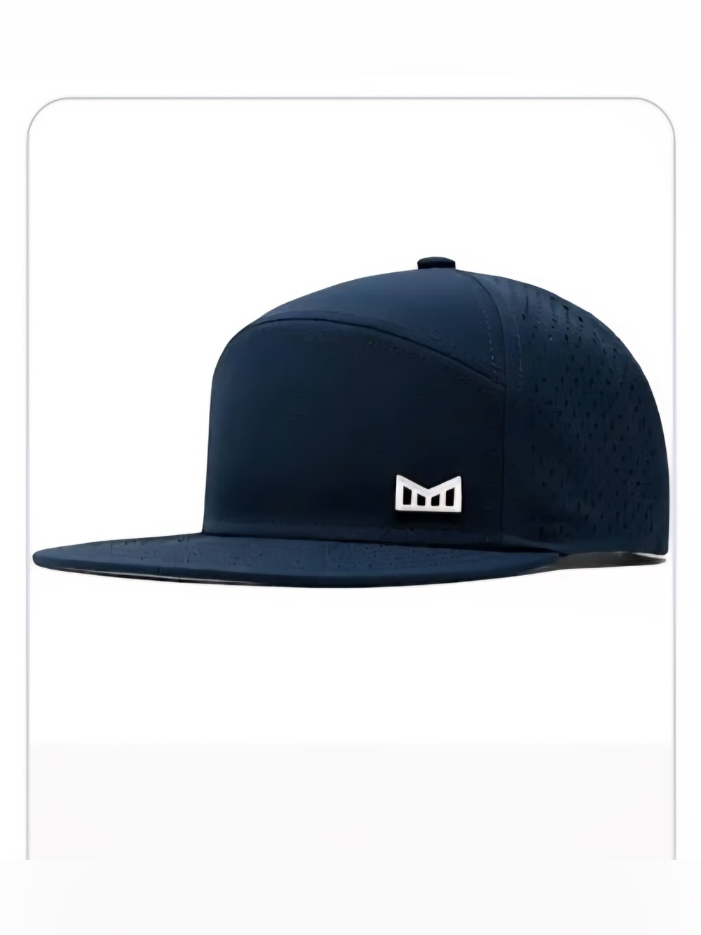 Men's Melin Hydro Trenches Icon Navy Flat-Brim Hat Size Classic